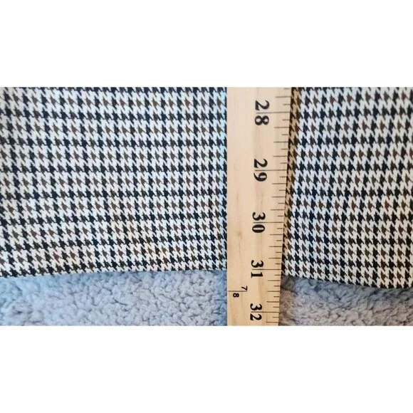 NEW Maurices Women's Double Breasted Blazer Jacket Houndstooth Tan/Brown Size XL - Picture 9 of 15